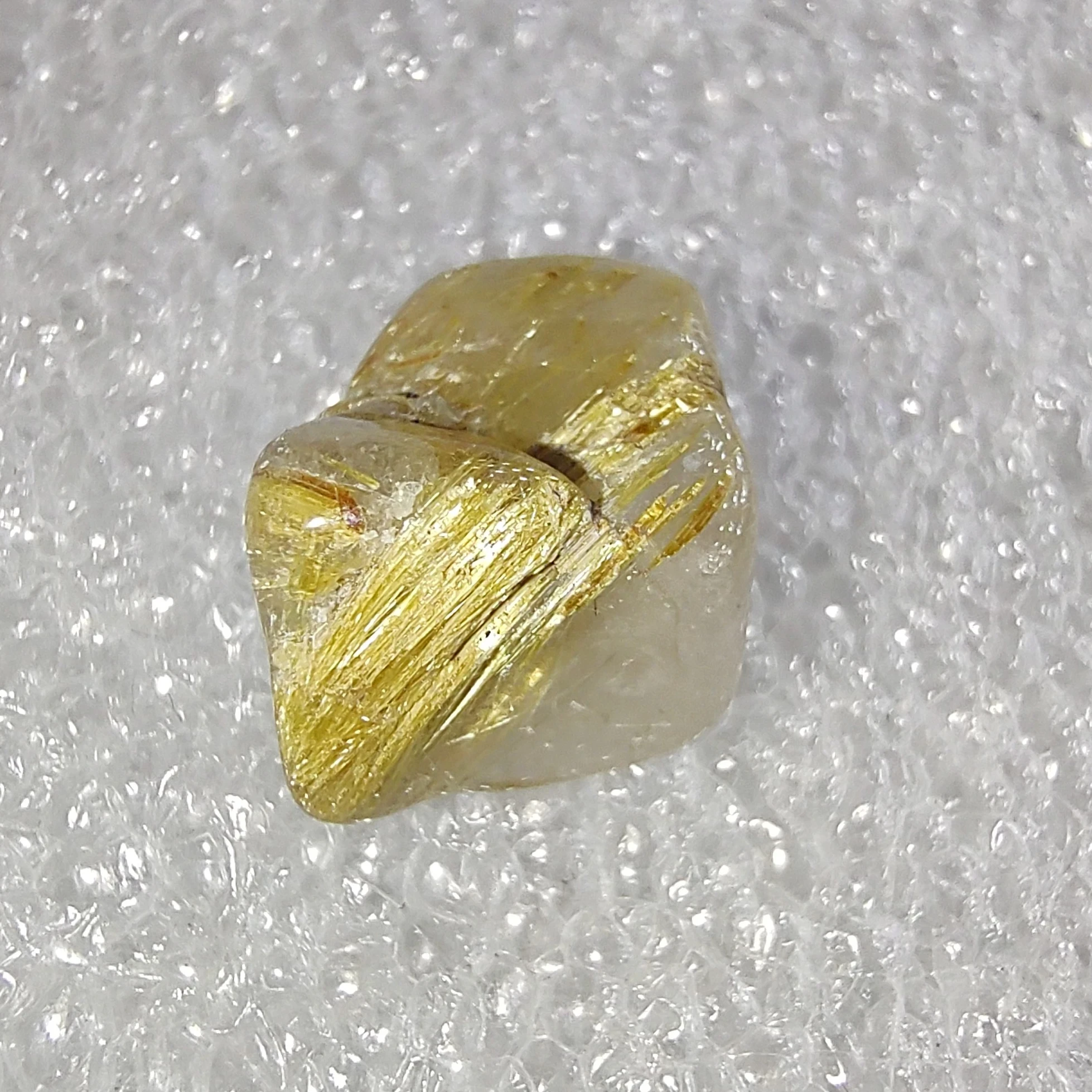 Lote de chips de cuarzos rutilados  3