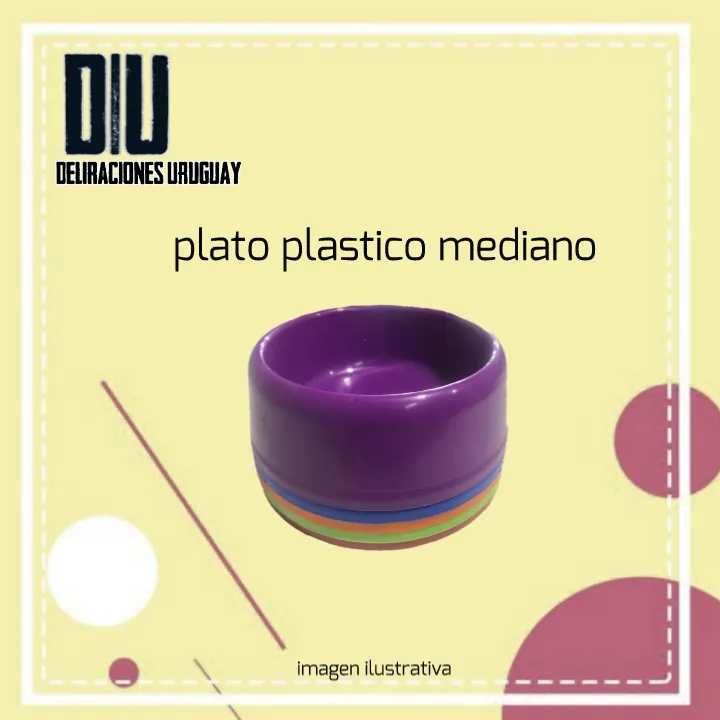 Plato plastico