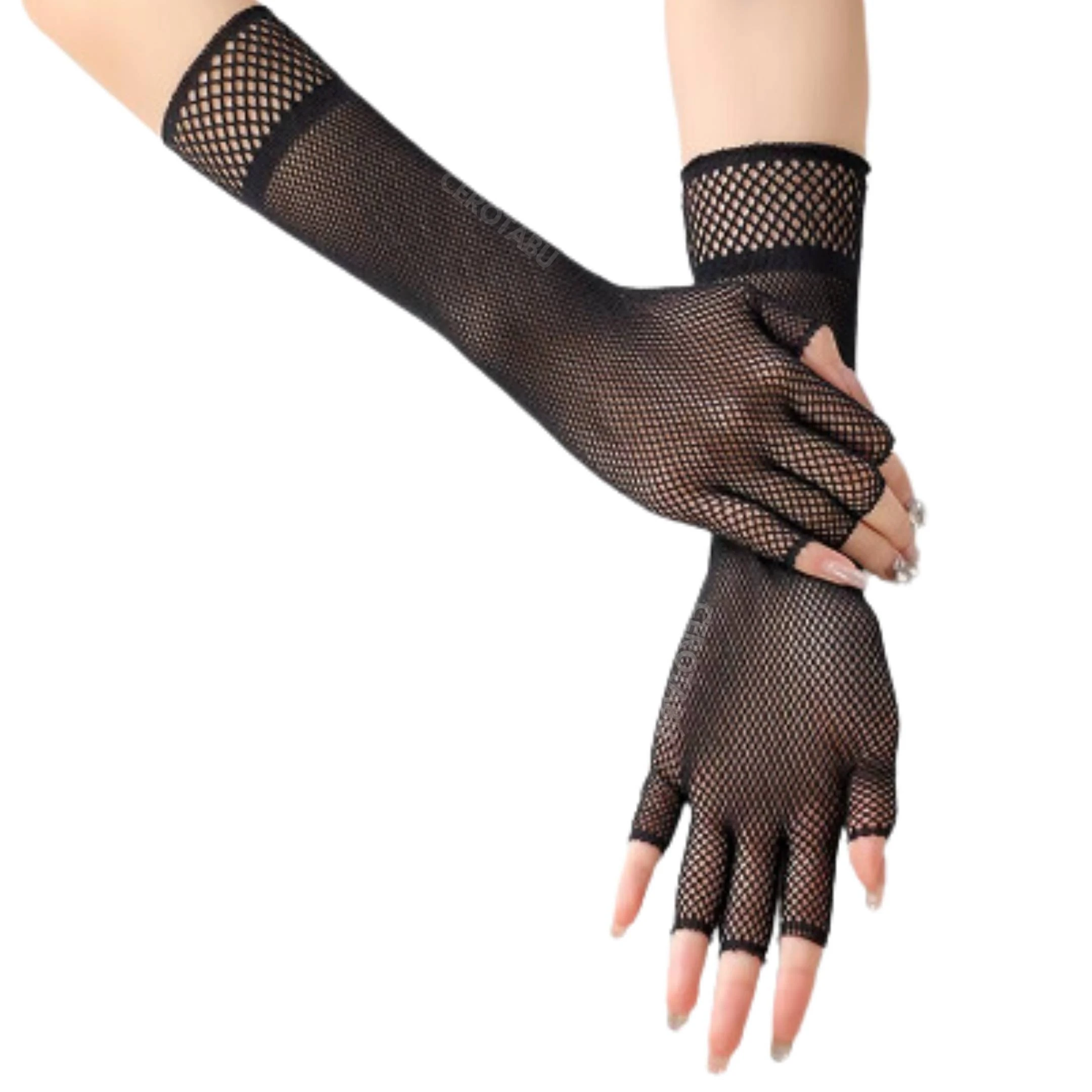 Guantes malla media manga  2