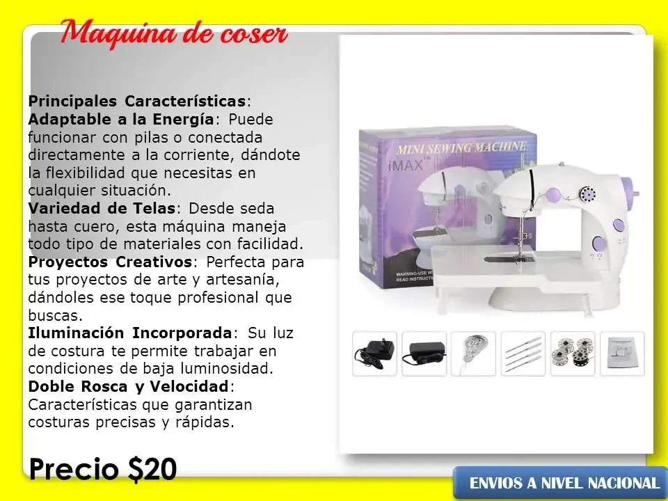 Máquina de coser comisita 3