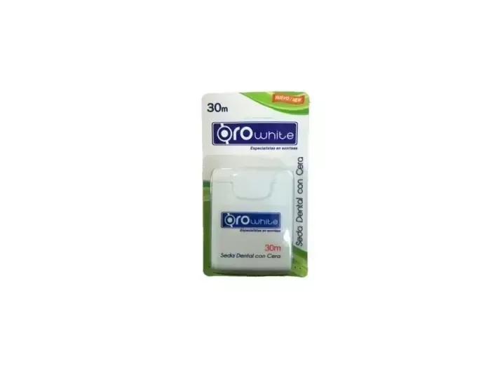 SEDA CON CERA 30 M ORO WHITE