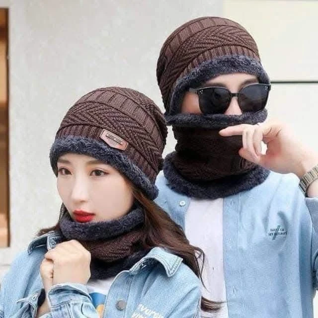 Gorro con bufanda 3