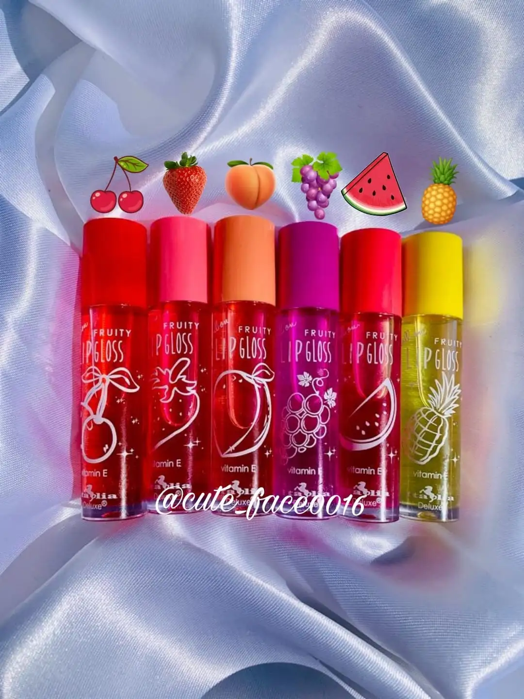 Lipgloss con Vitamina E 
