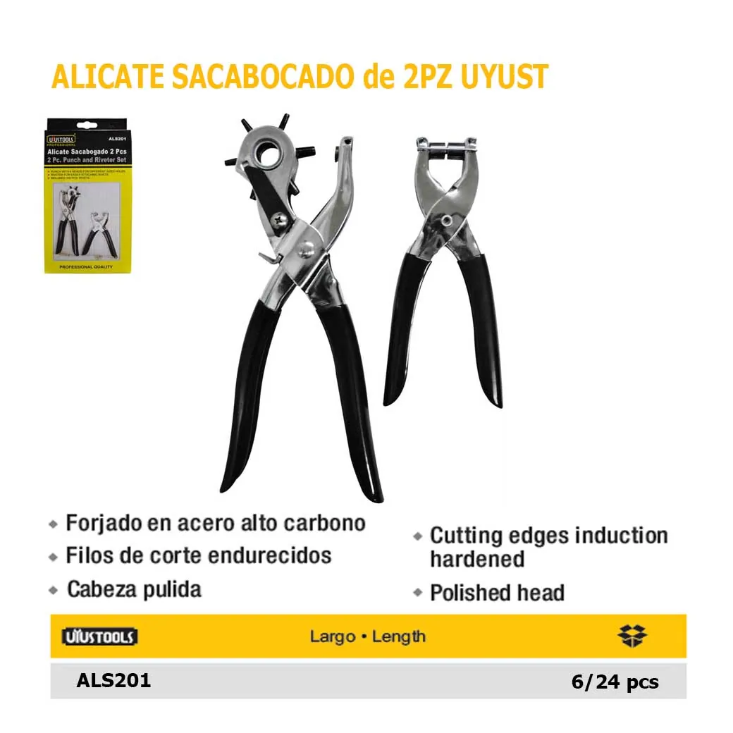 ALICATE SACBOCADO de 2PZ UYUST 