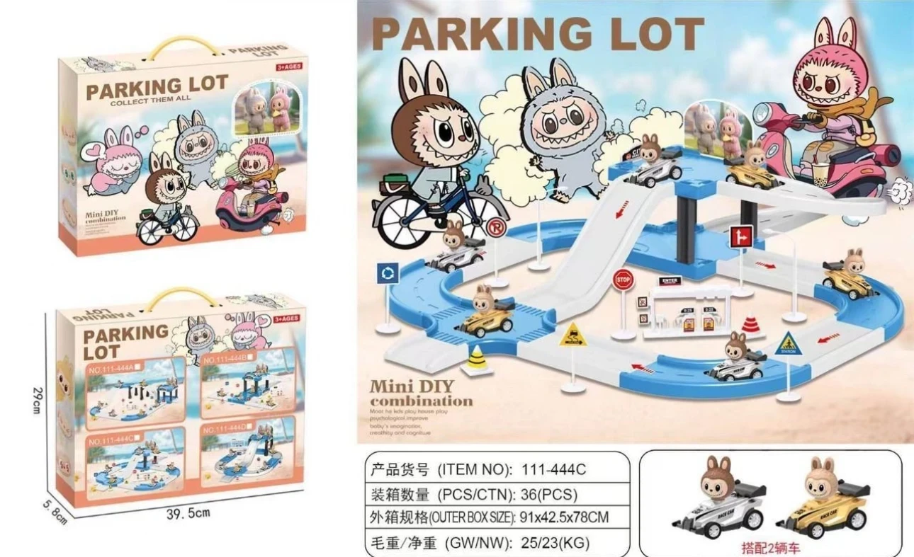 🏁 PARKING LOT DE LABUBU 🐰🚗