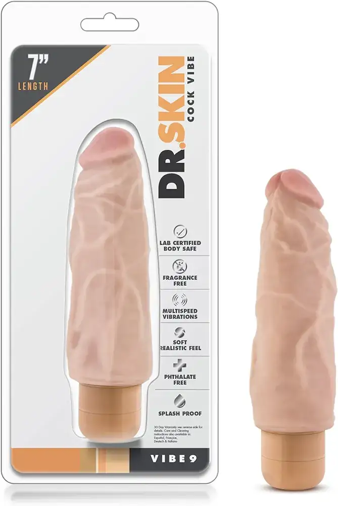 Dildo con vibrador DRSKIN 
