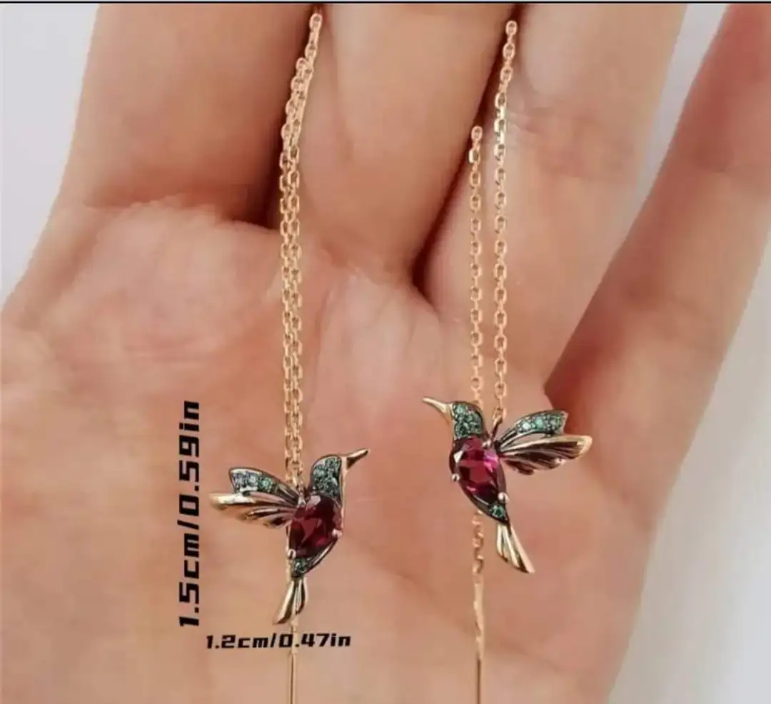Aretes colibri