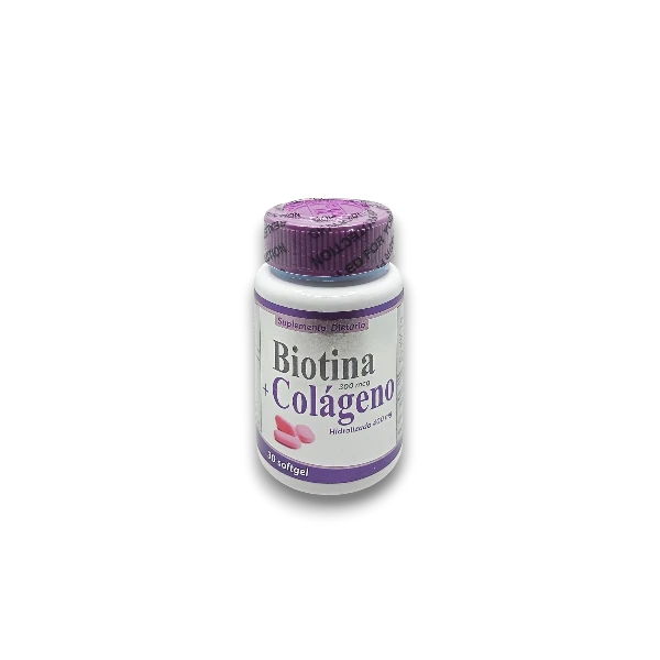 BIOTINA + COLAGENO X 30 PERLAS MARK 