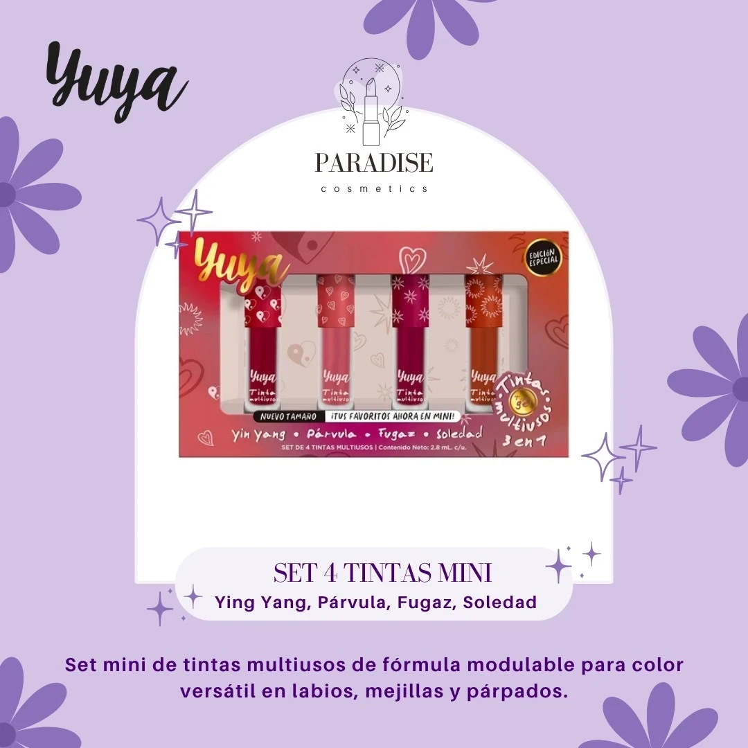 Set edición especial versión mini: 4 tintas multiusos