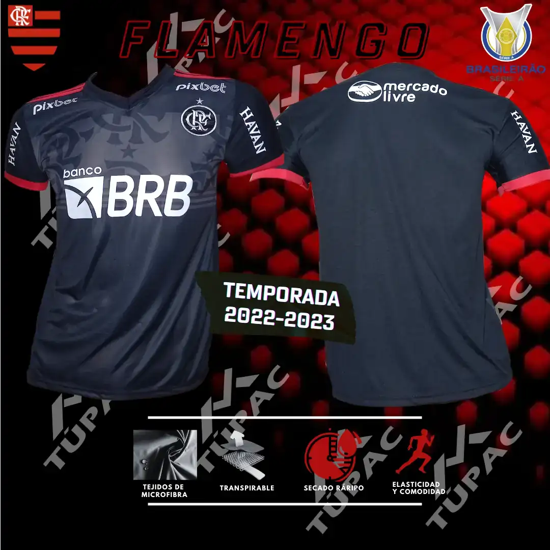 FLAMENGO SUPLENTE TEMPORADA 2022-2023 