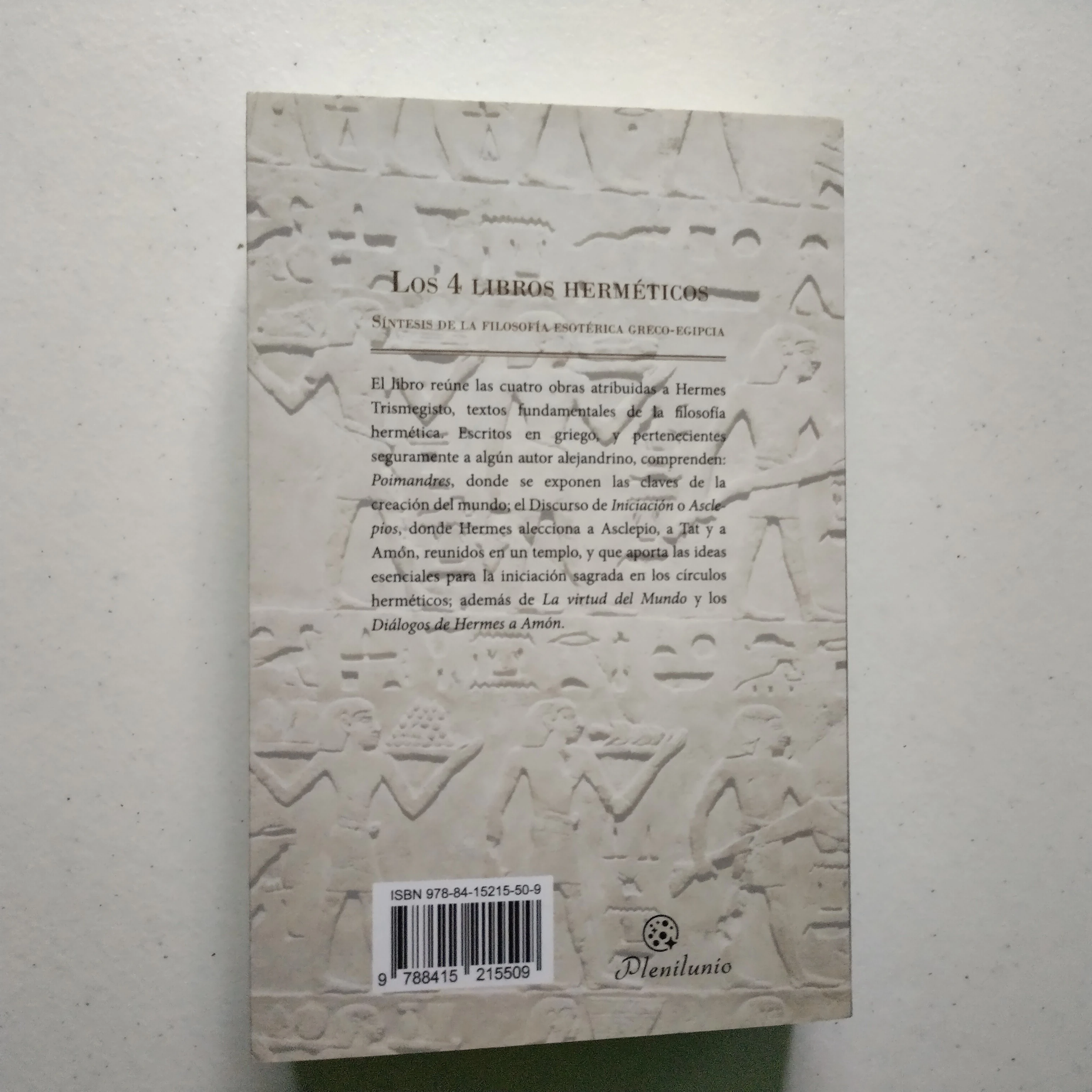 Los 4 libros Herméticos, Hermes Trismegisto, nuevo 2