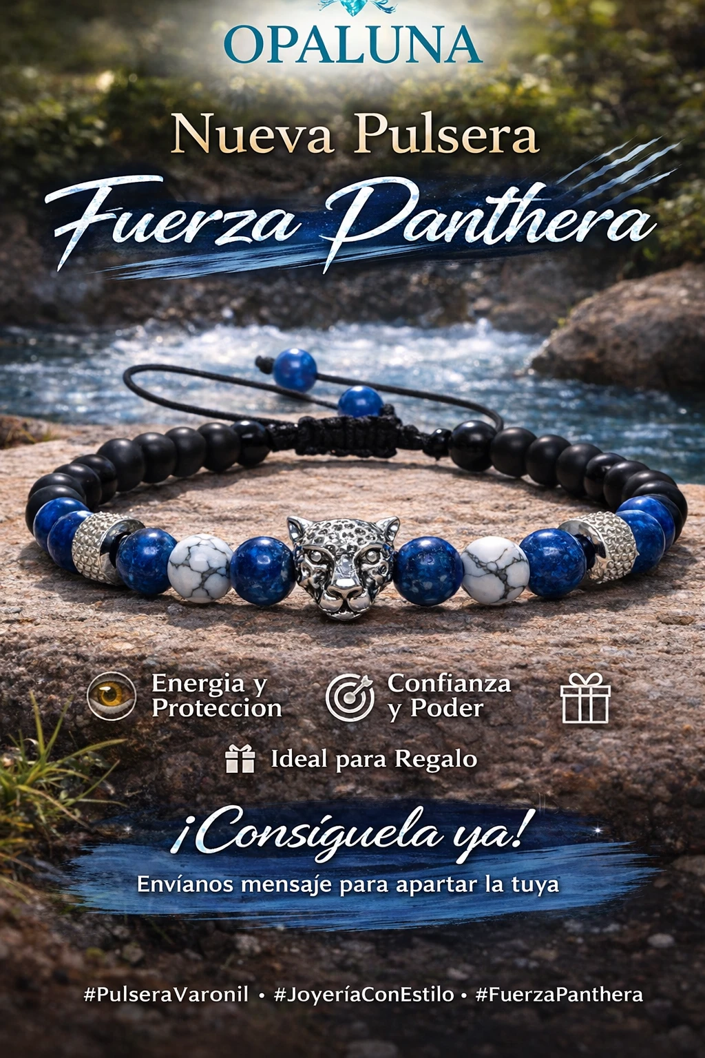 Pulsera Fuerza Panthera 