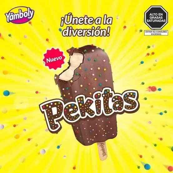 Helado Pekitas Vainilla