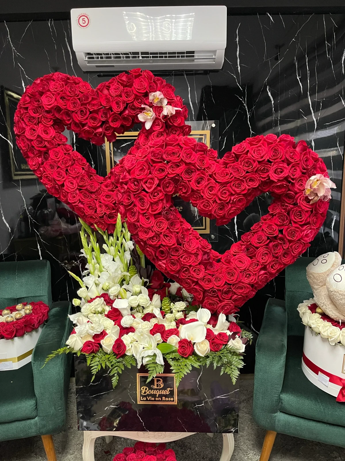 Doble corazon hueco con jardin 2