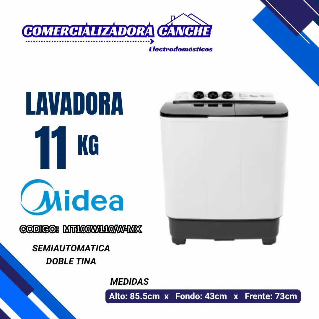 LAVADORA 11KG MIDEA