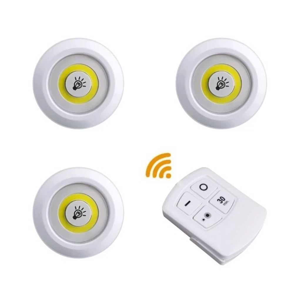 Luz Led de Uso Interior c/Control Set de 3 𝙇𝙀𝘿𝙎𝙏𝘼𝙍 2