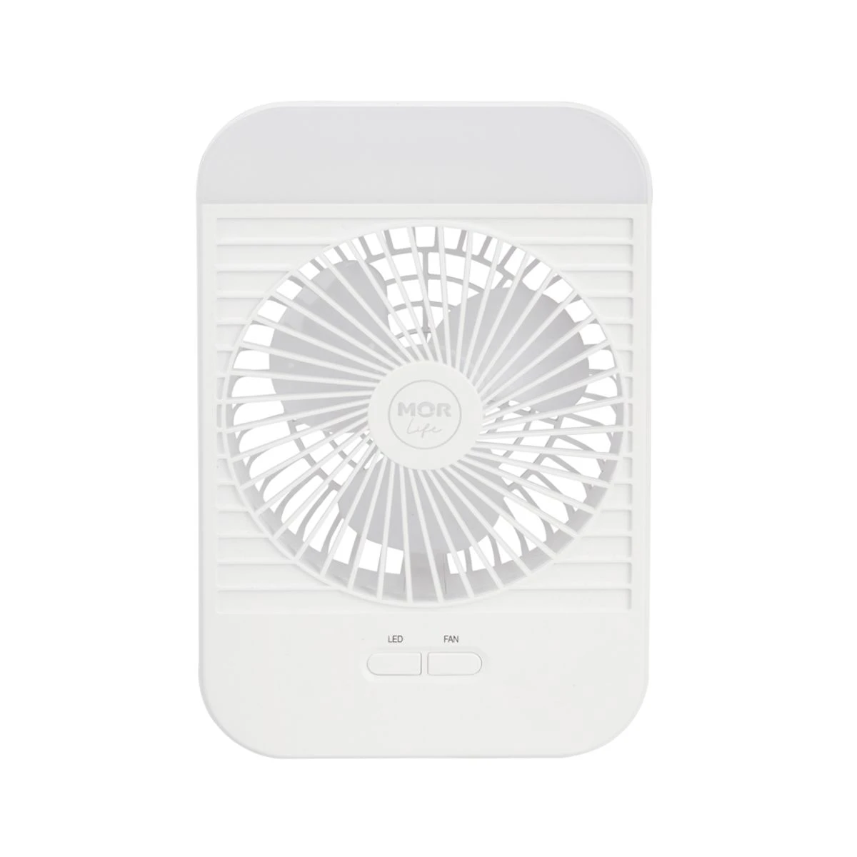 Mini ventilador portátil c/ luminária mor 409501
