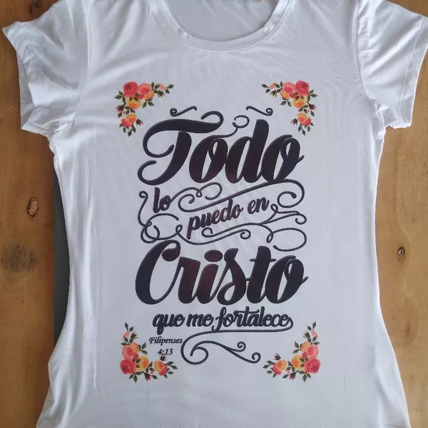 Camiseta sublimada para dama 3
