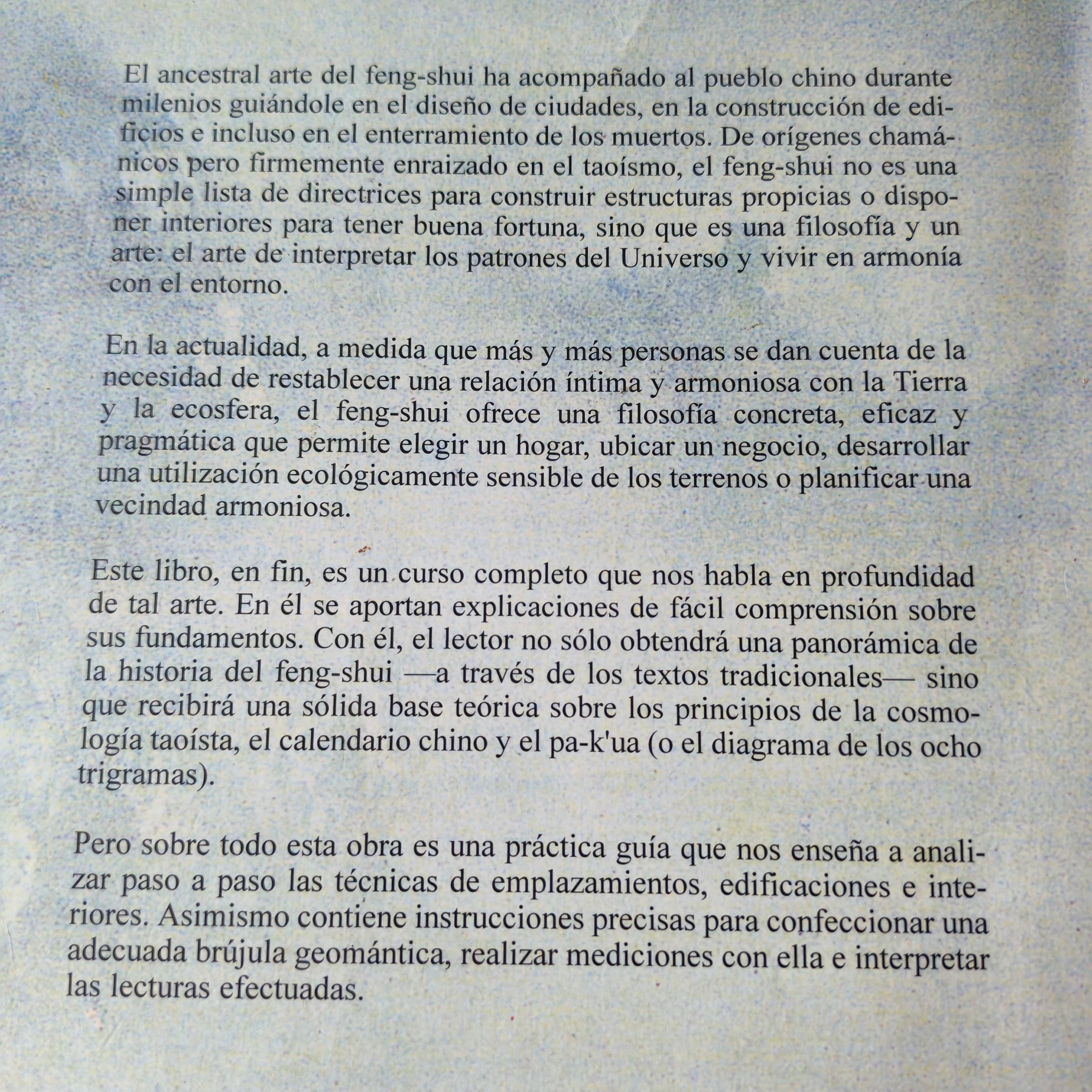 Libro completo de Feng Shui, Eva Wong, usado 2