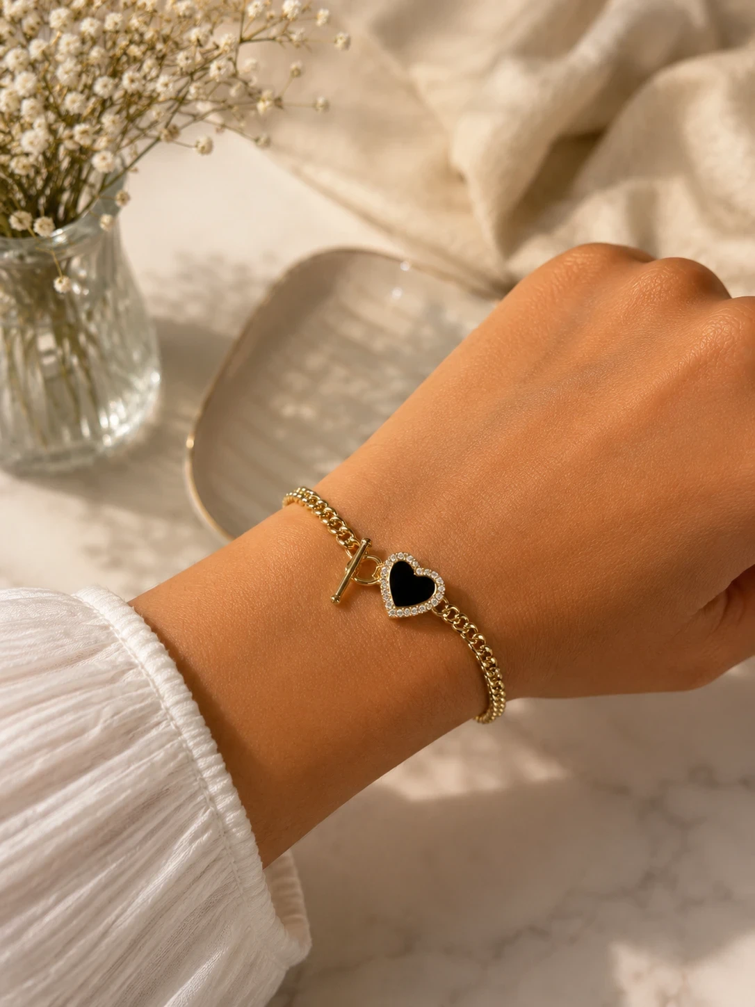 Pulsera oro laminado 