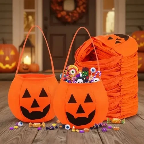 CALABAZA BOLSA PARA DULCES 14"18CM