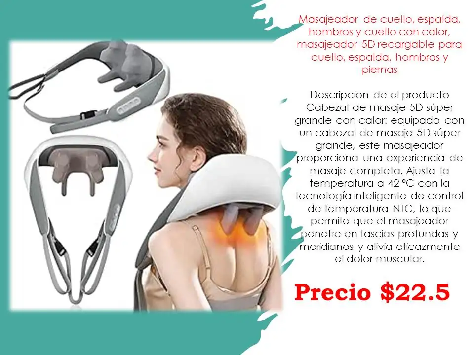 Masajeador para cuello  