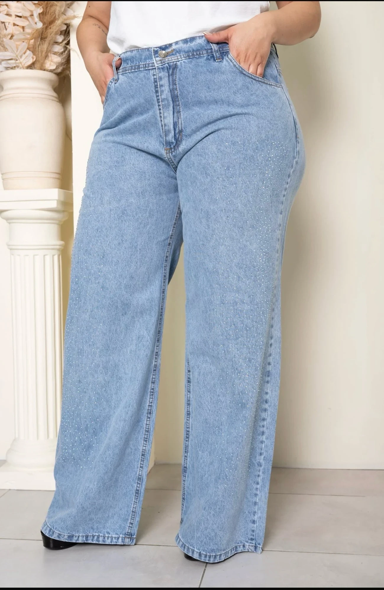 WIDE LEG TORNASOLADO INCLUSIVO