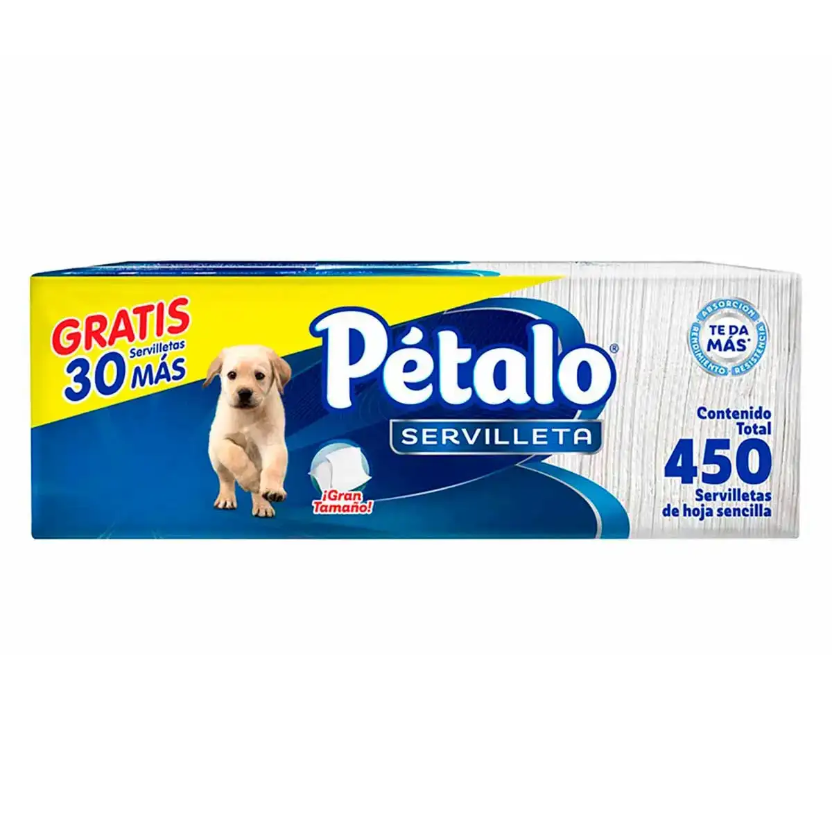 servilletas pétalo 450 pz