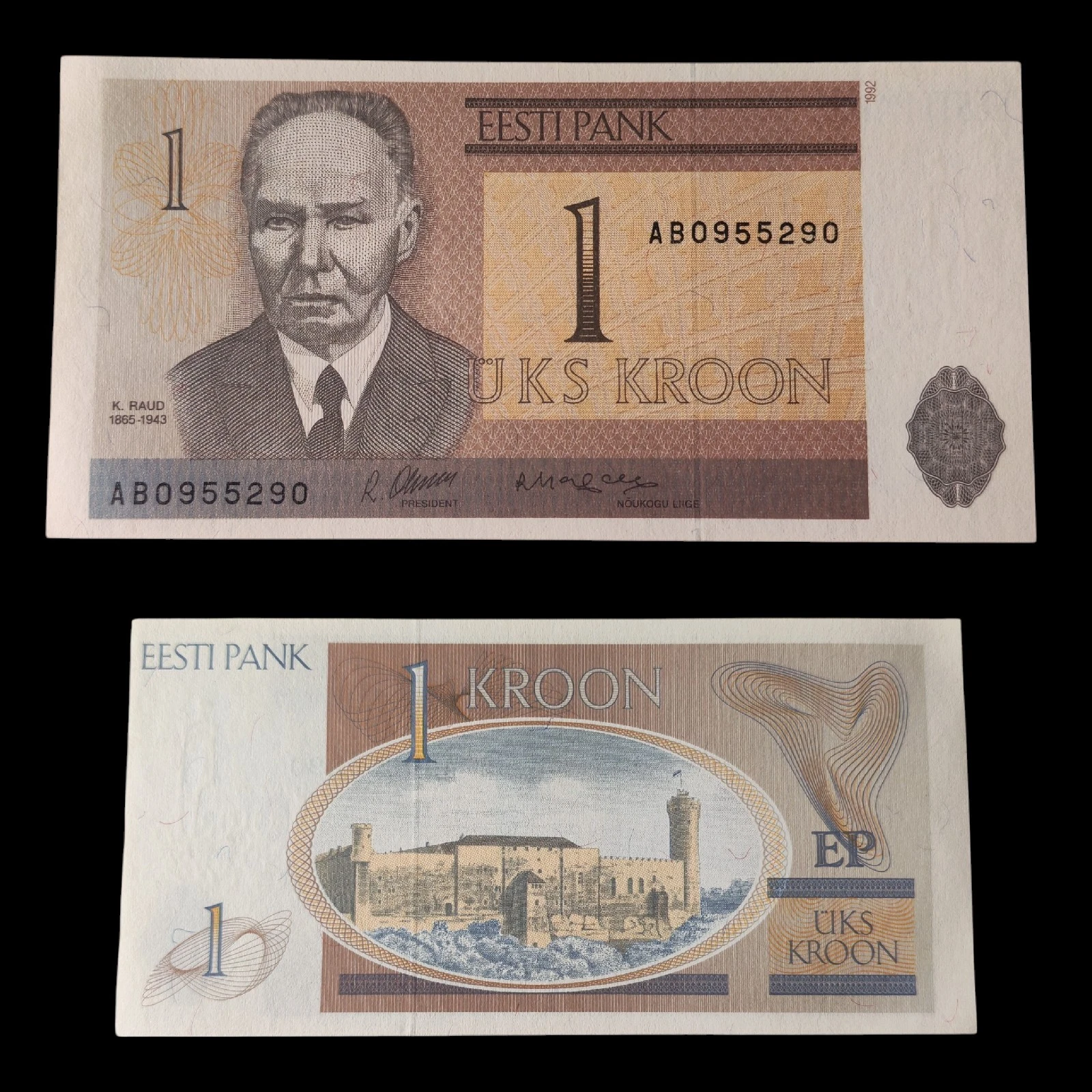 ° Estonia 1 Kroon UNC