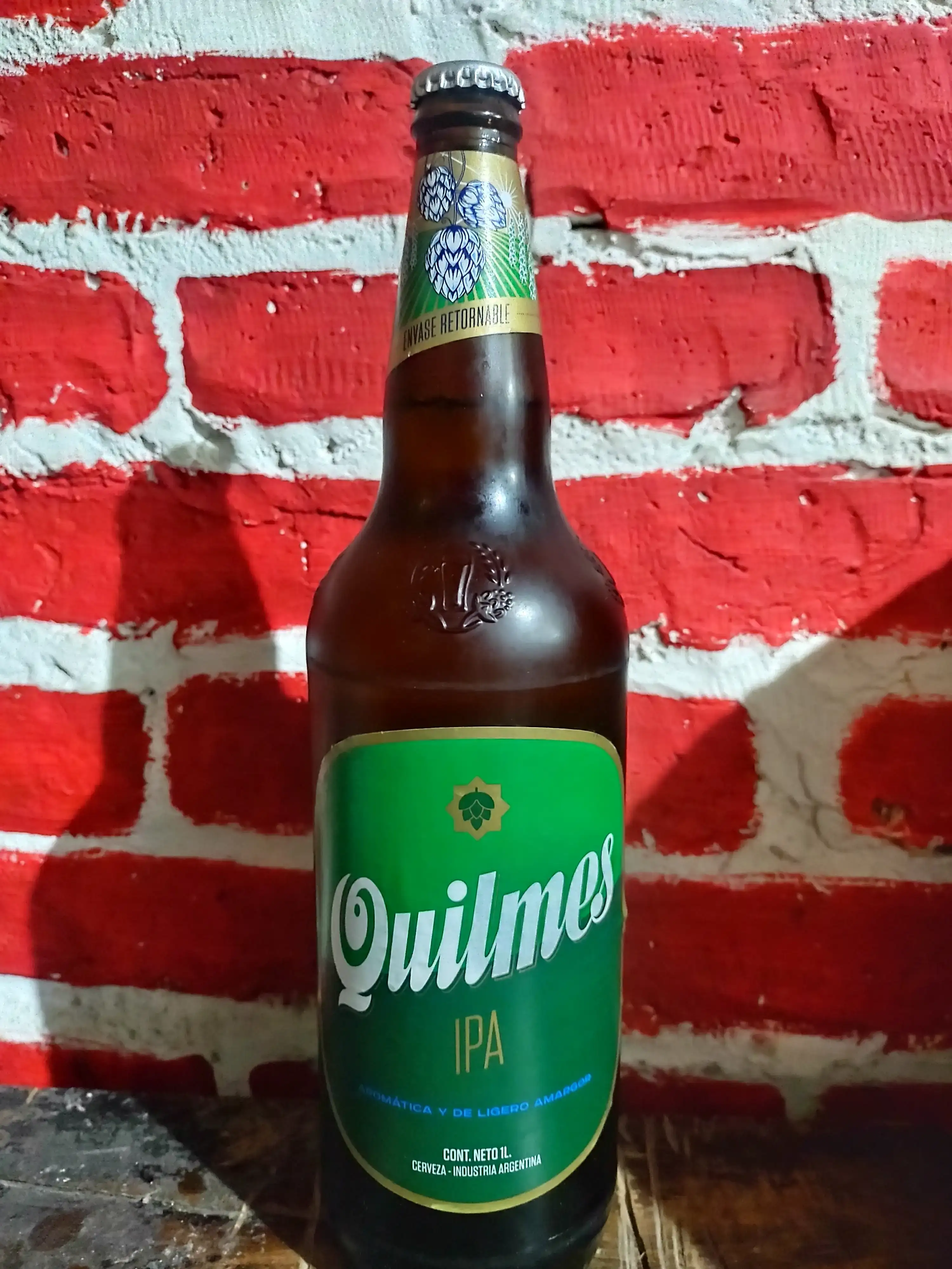 QUILMES IPA. X  1 lt. Retornable 