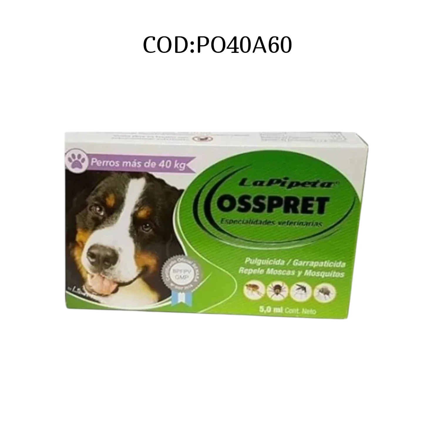 PIPETA OSSPRET 40A60KG