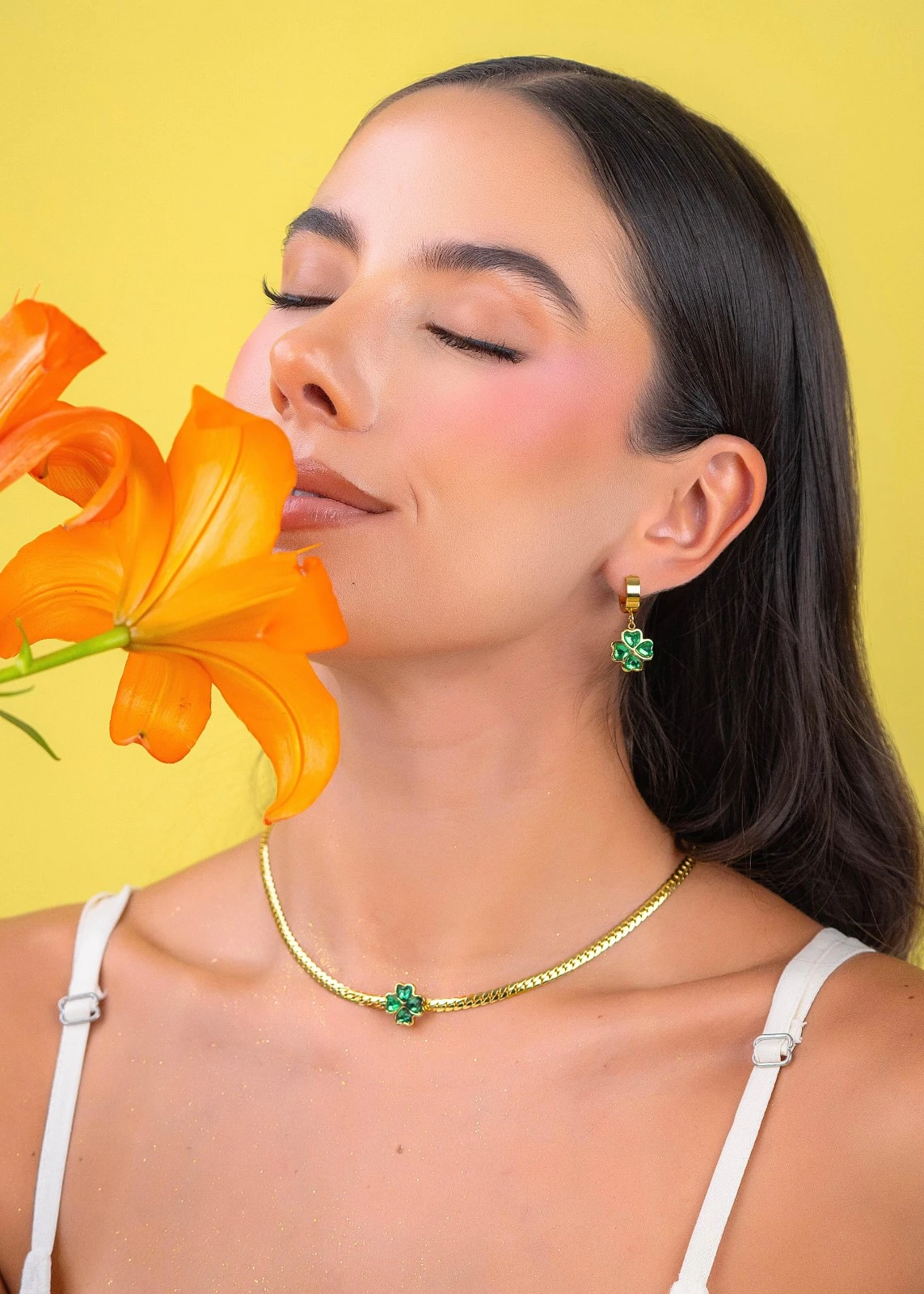 Set Collar + Aretes Fortuna 