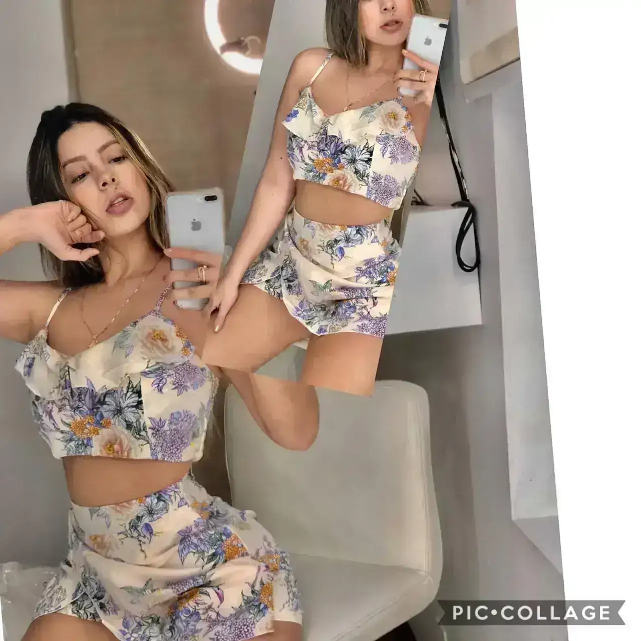 Conjuntos falda pantalon 