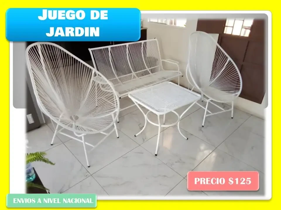 Juego de jardín 2