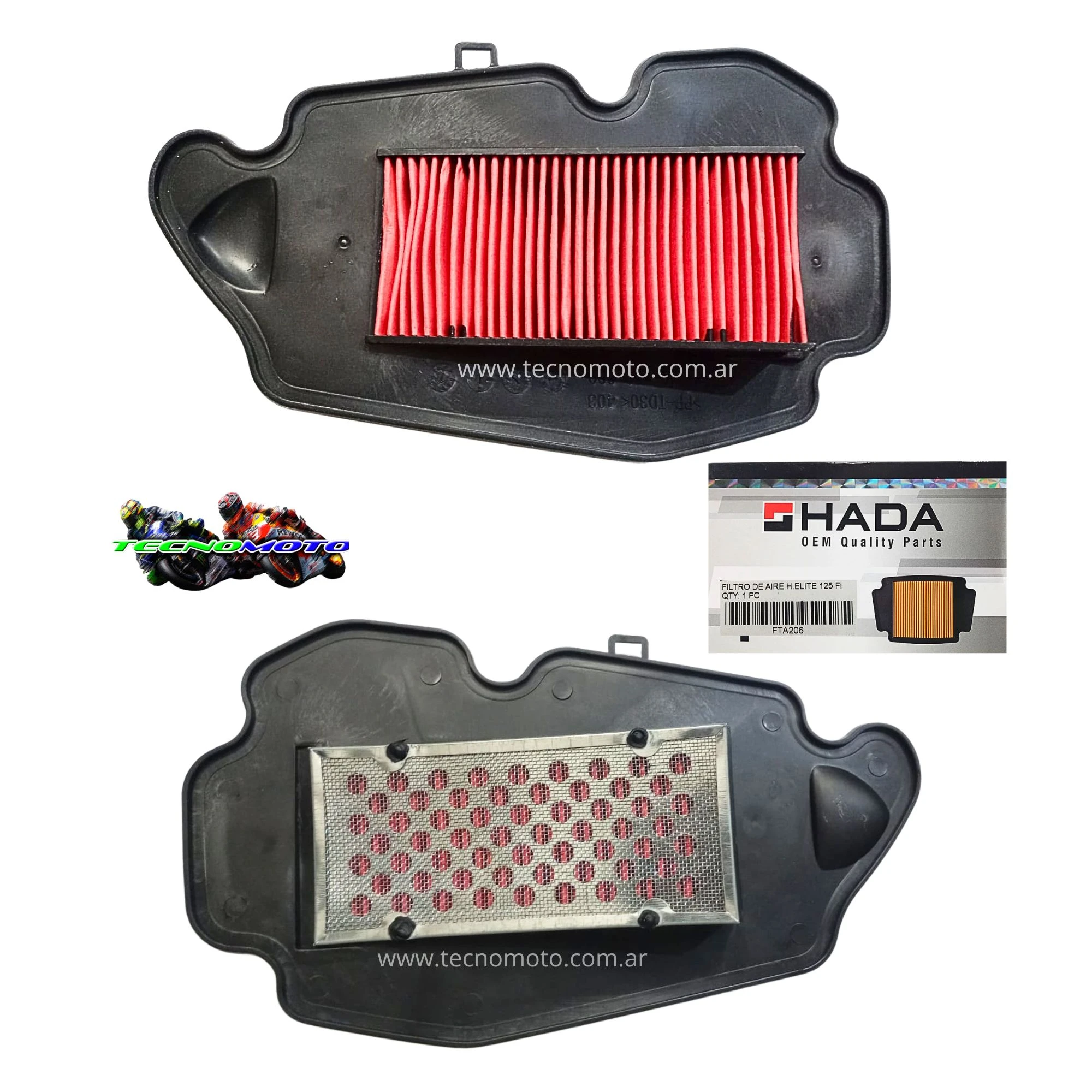 FILTRO AIRE HONDA 125 ELITE&nbsp;FI [HADA] -47993
