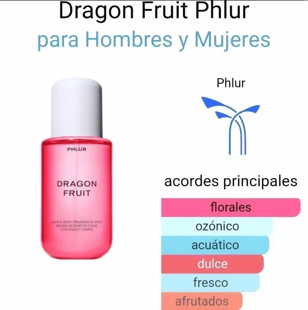 Phlur  DRAGON FRUIT full side 240 ml ☺️ inspiración  3