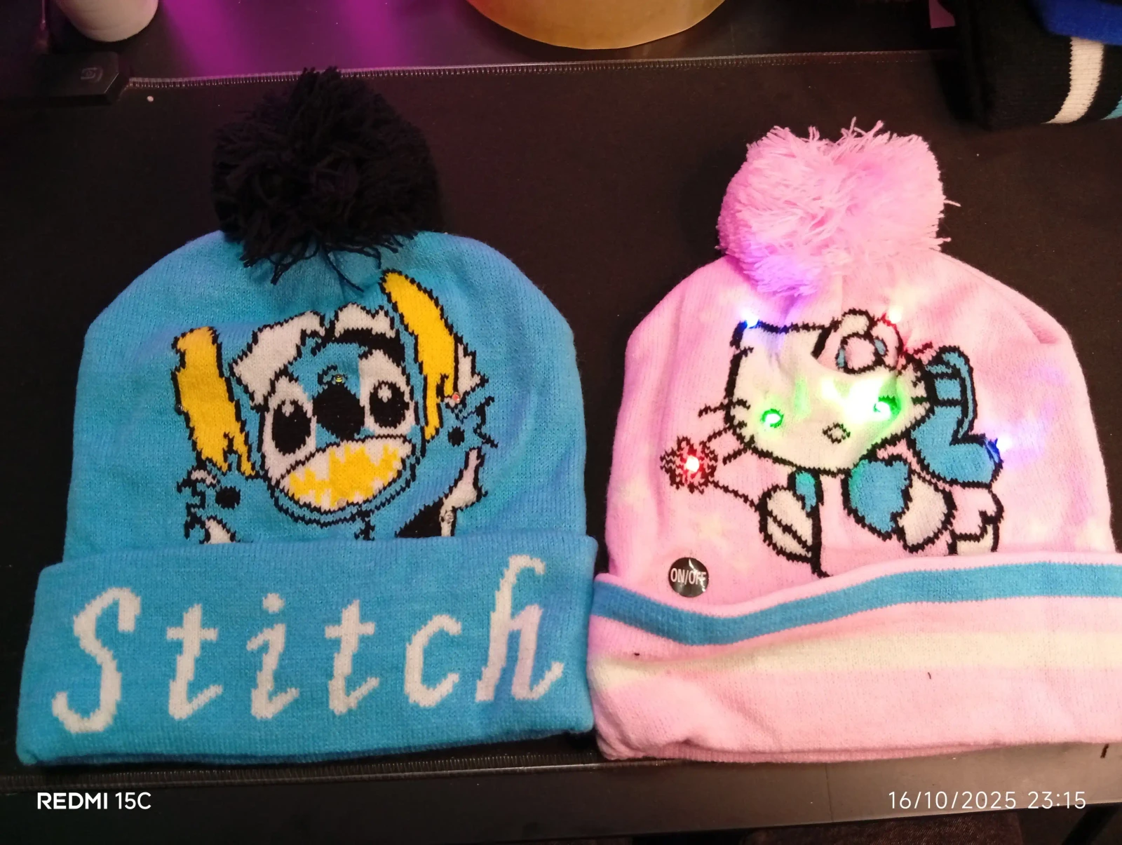 *GORROS CON LUZ* 3