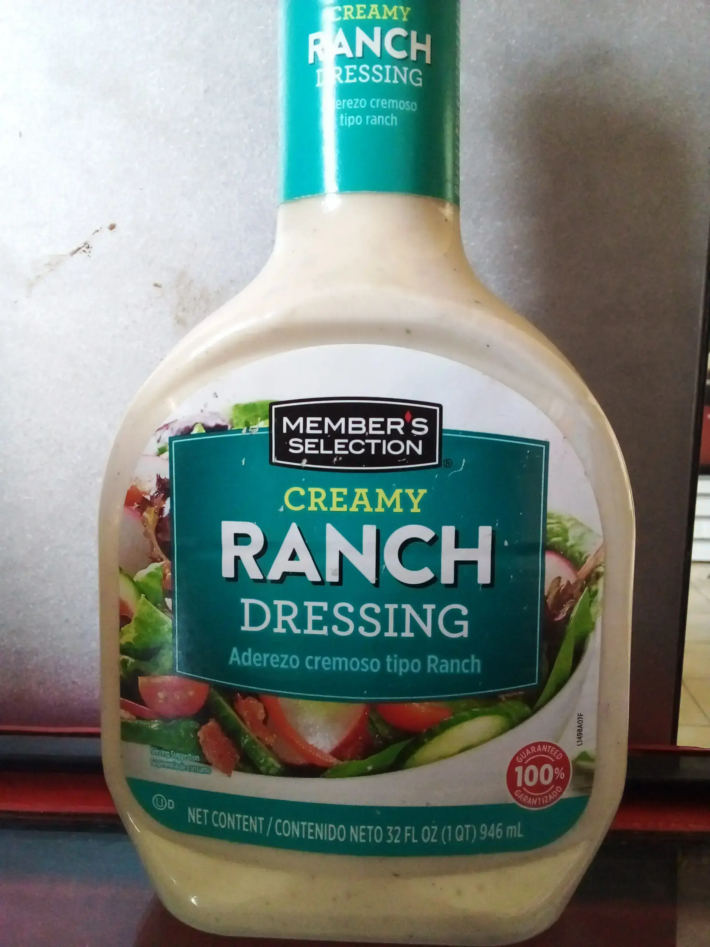Aderezo Creamy ranch dressing de 32 onza 