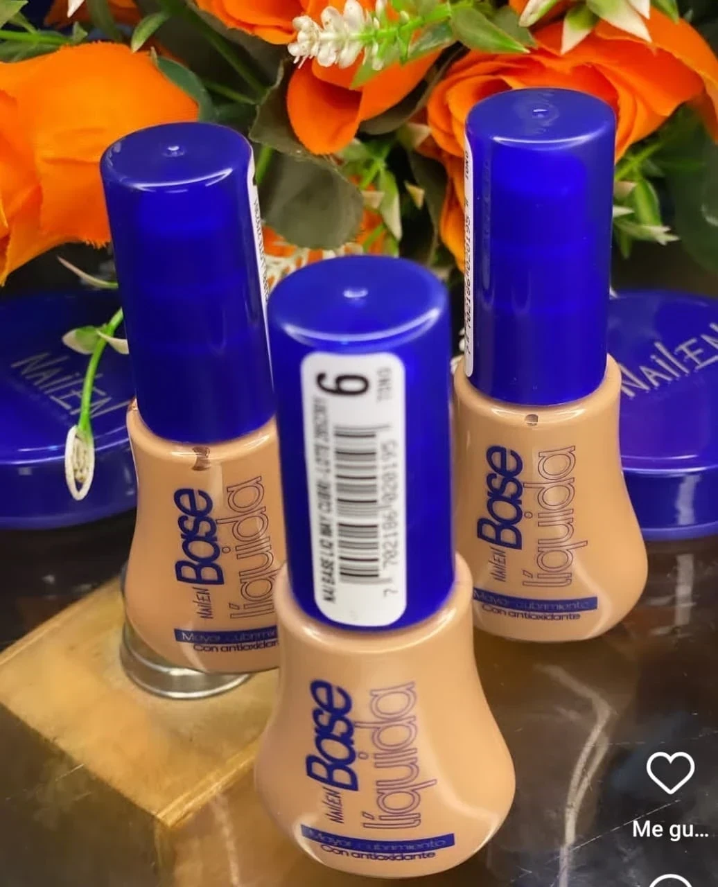 nailen base liquida tono 006