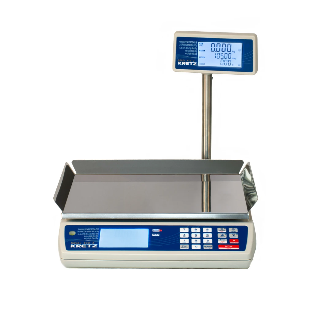 BALANZA KRETZ NOVEL ECO 2 30KG MULTI RANGO EB30P
