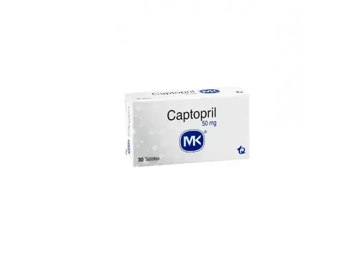 CAPTOPRIL 50 MG X 30 TBL MK