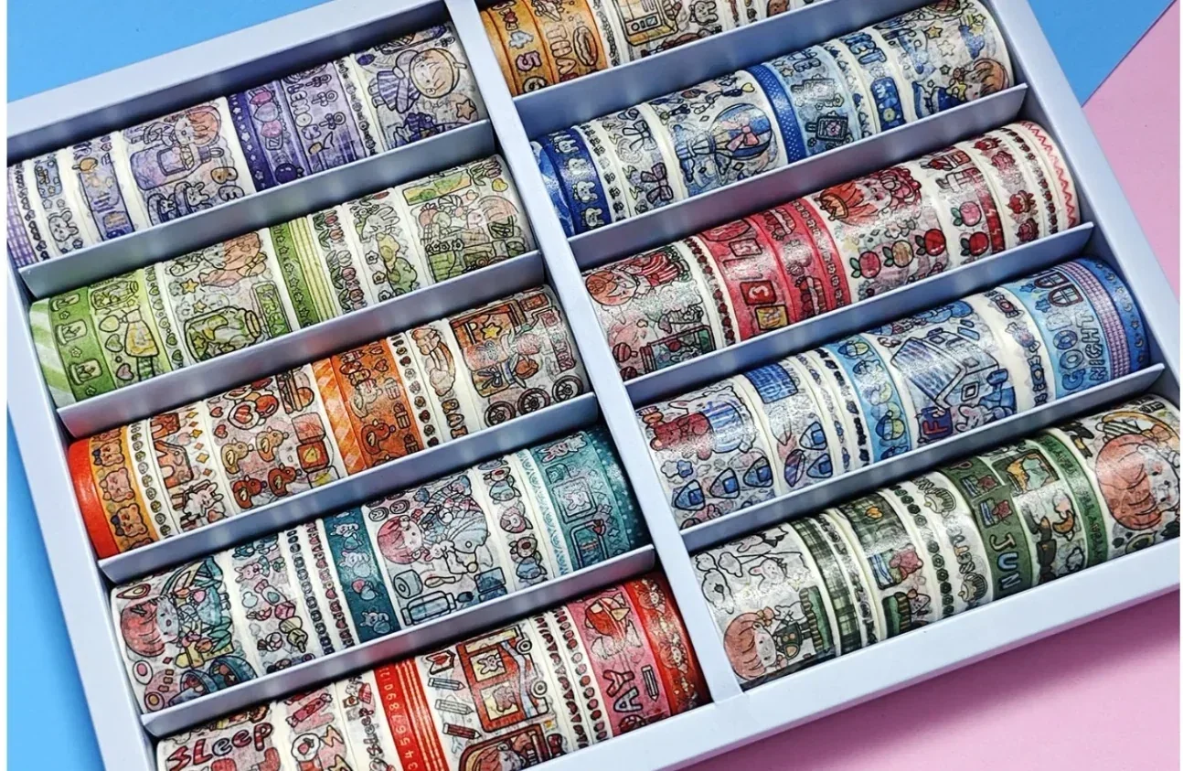 Washi Tape Kawaii x 5