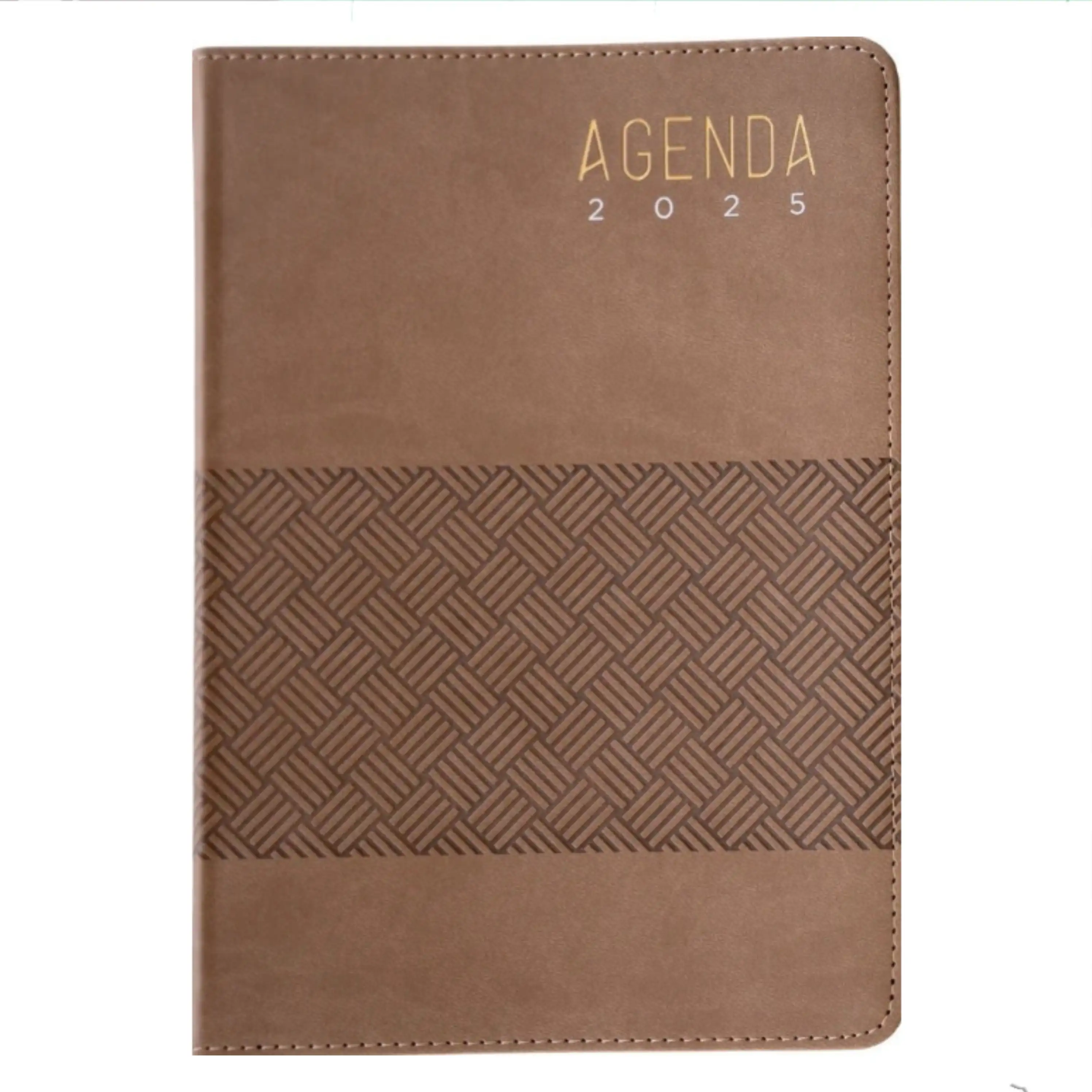 Agenda ejecutiva cristiana 2025 Marrón