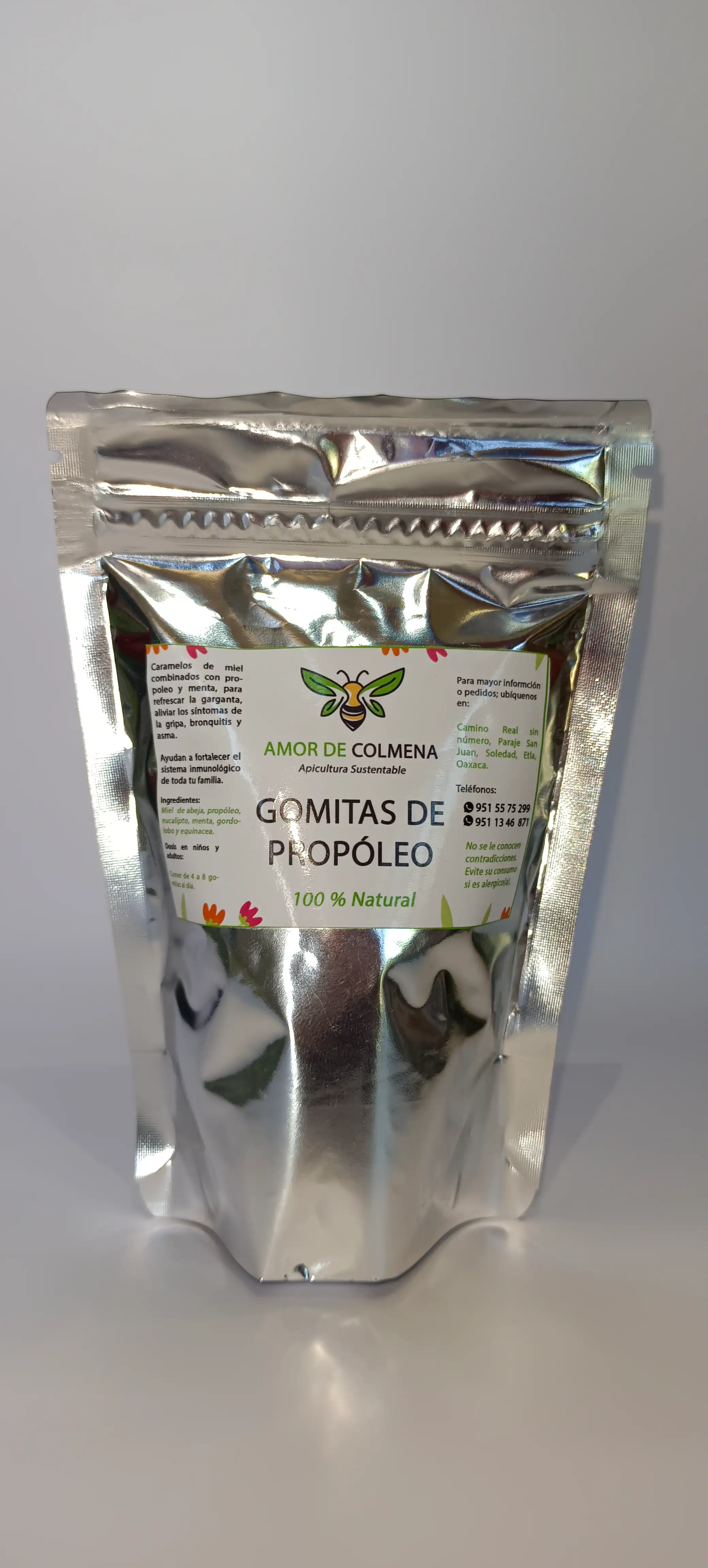 Gomitas de Propóleo 
