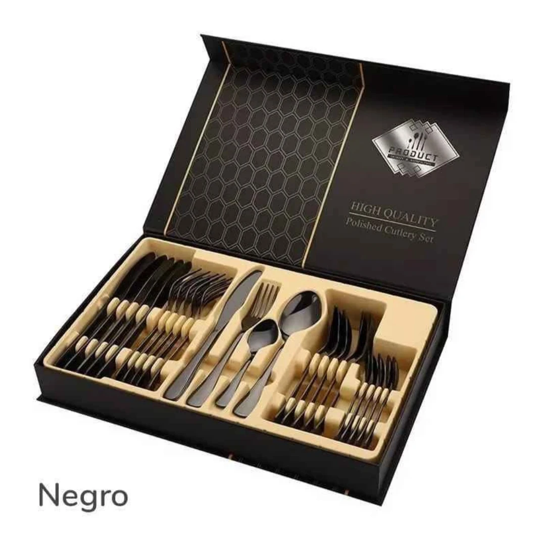 KIT DE CUBIERTOS 24 PZS  4