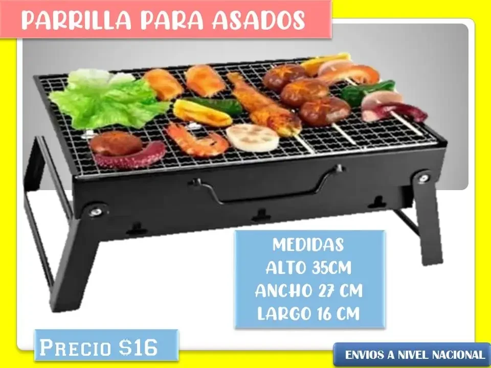 Parrilla metalica 