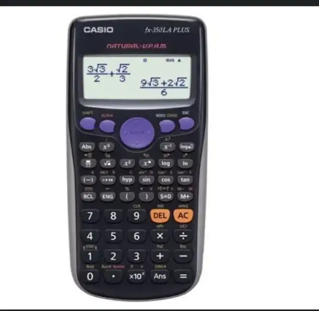 Calculadora científica casio fx 350LA plus 2
