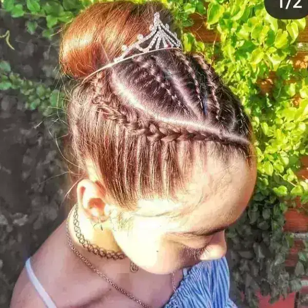 Recogido de trenzas 