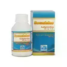 BACMICINE 250 MG SUSP FCO X 100 ML SULTAMICILINA LABQUIFAR