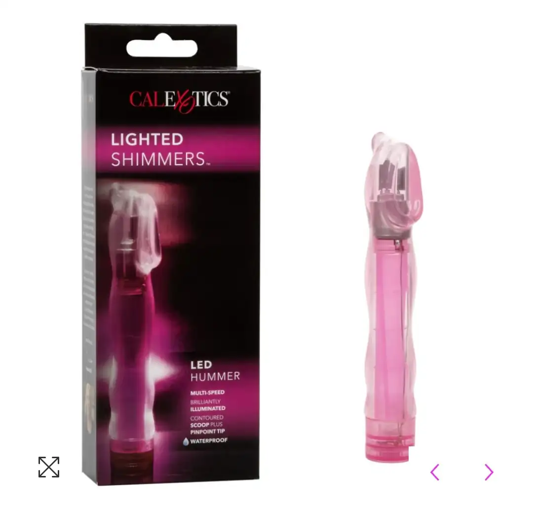Vibrador con luz  2